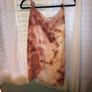 Pink Tie Dye/Marble Dress